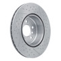 DFC 13-21 BMW 328i Rear Brake Rotor - Dimpled and Slotted