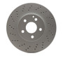 DFC 05-06 Mercedes-Benz SL500 Front Drilled GeoSPEC Coated Rotor