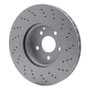 DFC 05-06 Mercedes-Benz SL500 Front Drilled GeoSPEC Coated Rotor