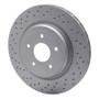 DFC 06-13 Chevrolet Corvette Rear Drilled GeoSPEC Coated Rotor
