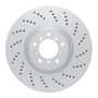 DFC 06-10 BMW M6 Right Front Drilled GeoSPEC Coated Rotor