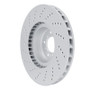 DFC 06-10 BMW M6 Right Front Drilled GeoSPEC Coated Rotor