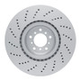DFC 06-10 BMW M6 Right Front Drilled GeoSPEC Coated Rotor