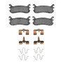 R1 1994-2003 Ford Escort Rear R1 Optimum OE Pads & Hardware Kit