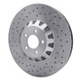 DFC 16-18 Ford Mustang Right Front Drilled Brake Rotor