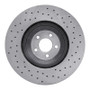 DFC 16-18 Ford Mustang Right Front Drilled Brake Rotor