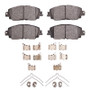 R1 2018-2025 Lexus ES250 Front R1 Ceramic Pads & Hardware Kit