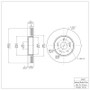 DFC 10-13 Suzuki Kizashi Front Brake Rotor