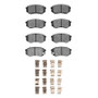 R1 1995-2004 Mitsubishi Fuso FE Front R1 Super Duty Pads & Hardware Kit