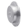 R1 07-12 Dodge Nitro Rear Right Drilled & Slotted Silver Brake Rotor