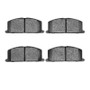 DFC 83-95 Chevrolet Nova Front 5000 Advanced Semi Metallic Brake Pads
