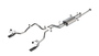 Borla 07-21 Toyota Tundra w/ Long Bed Cat-Back Touring SS Catback Exhaust w/ Black Chrome Tips