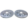 Power Stop 22-23 Ford Mustang Mach-E Front Drilled & Slotted Rotor - Pair
