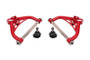 BMR 70-81 Chevrolet Camaro Non-Adj. Upper A-Arms w/ 0.5in Tall Ball Joint (Delrin) - Red