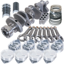 Eagle Chevy 454 1Pc 4.250in Crank 6.385in I-Beam Rods 17cc Dome 4.280in Pistons Rotating Assembly