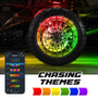 XK Glow XKmax 16.5in LED Ultra 3-Row Wheel Ring Light Kit w/ RGBW Color Chasing