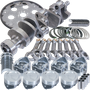 Eagle Chevy LT1350 1Pc 3.750in Crank 5.700in I-Beam Rods 4.000in Pistons 168 Tooth FP Bal Assembly