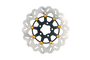Rotor 11.8" Floating Wave Rr Black/gold Buttons
