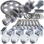 Eagle Chevy LT1350 1Pc 3.750in Crank 5.700in I-Beam 4.060in Pistons 153 Tooth FP Balanced Assembly