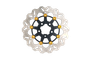 Rotor 11.5" Floating Wave Rr Black/gold Buttons