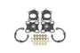 BMR Suspension 11-14 Ford Mustang Caster/Camber Plates - Black Hammertone