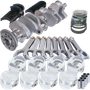 Eagle Chevy 400 3.875in Crank 6.000in H-Beam Stroker Rods -10.8cc 4.125in Pistons Rotating Assembly