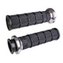 Lock-on Hart-luck Full-waffle Black/silver Indian Tbw 1"