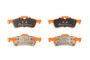 DBA 01-14 Mini Cooper (R50/R56) XP Performance Rear Brake Pads