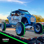 Rhino USA Utv Wheel Chock Tie-Down Kit (2-Wheel Kit) (Green)