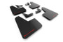 Rally Armor 21-25 Dodge Ram 1500 TRX Black UR Mud Flap - Red Logo