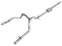AWE Tuning 4th Gen GM 1500 5.3L 0FG Cat-Back Split Rear Exit (w/ Bumper Cutouts) - OE Tips