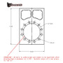 Camburg 4130 TT Bolt-on Spindle Snout Block
