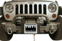 Tuffy Flip-up License Plate Holder For Winch Roller Fairlead 01Black