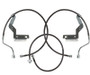 Carli 05-07 Ford F250/350 SD Hardware Braided Brake Lines 4.5in System