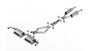 Borla 22-24 Jeep Grand Cherokee Overland Summit V6 2WD & 4WD S-TYPE Cat-Back Exhaust