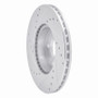 R1 90-05 Buick Skylark Front Right Drilled & Slotted Silver Brake Rotor