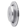 R1 02-24 Chrysler ASPEN Rear Left Drilled & Slotted Silver Brake Rotor