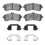 DFC 15-17 Mercedes-Benz S600 Rear 4000 HybriDynamic Brake Pads and Hardware Kit