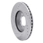 R1 84-91 BMW 325 Front Right Drilled & Slotted Silver Brake Rotor