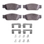 DFC 00-06 Ford Thunderbird Front 4000 HybriDynamic Brake Pads and Hardware Kit