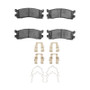 DFC 88-91 Mazda 929 Rear 4000 HybriDynamic Brake Pads and Hardware Kit