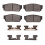 DFC 83-87 Honda Civic Front 4000 HybriDynamic Brake Pads and Hardware Kit