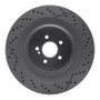 DFC 10-18 Mercedes-Benz C63 AMG Rear Drilled GeoSPEC Coated Rotor and Slotted