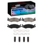 DFC 92-06 Hummer H1 Rear/Front 4000 HybriDynamic Brake Pads and Hardware Kit