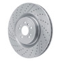 DFC 12-19 Mercedes-Benz GLE63 AMG S Front Drilled and Slotted Brake Rotor