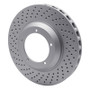 DFC 82-89 Porsche 911 Left Front Drilled GeoSPEC Coated Rotor