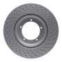 DFC 82-89 Porsche 911 Left Front Drilled GeoSPEC Coated Rotor