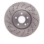 DFC 02-09 Mercedes-Benz E550 Front Drilled Brake Rotor