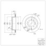 DFC 07-22 Lexus LX570 Rear Brake Rotor