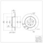 DFC 99-03 Lexus RX300 Rear Brake Rotor